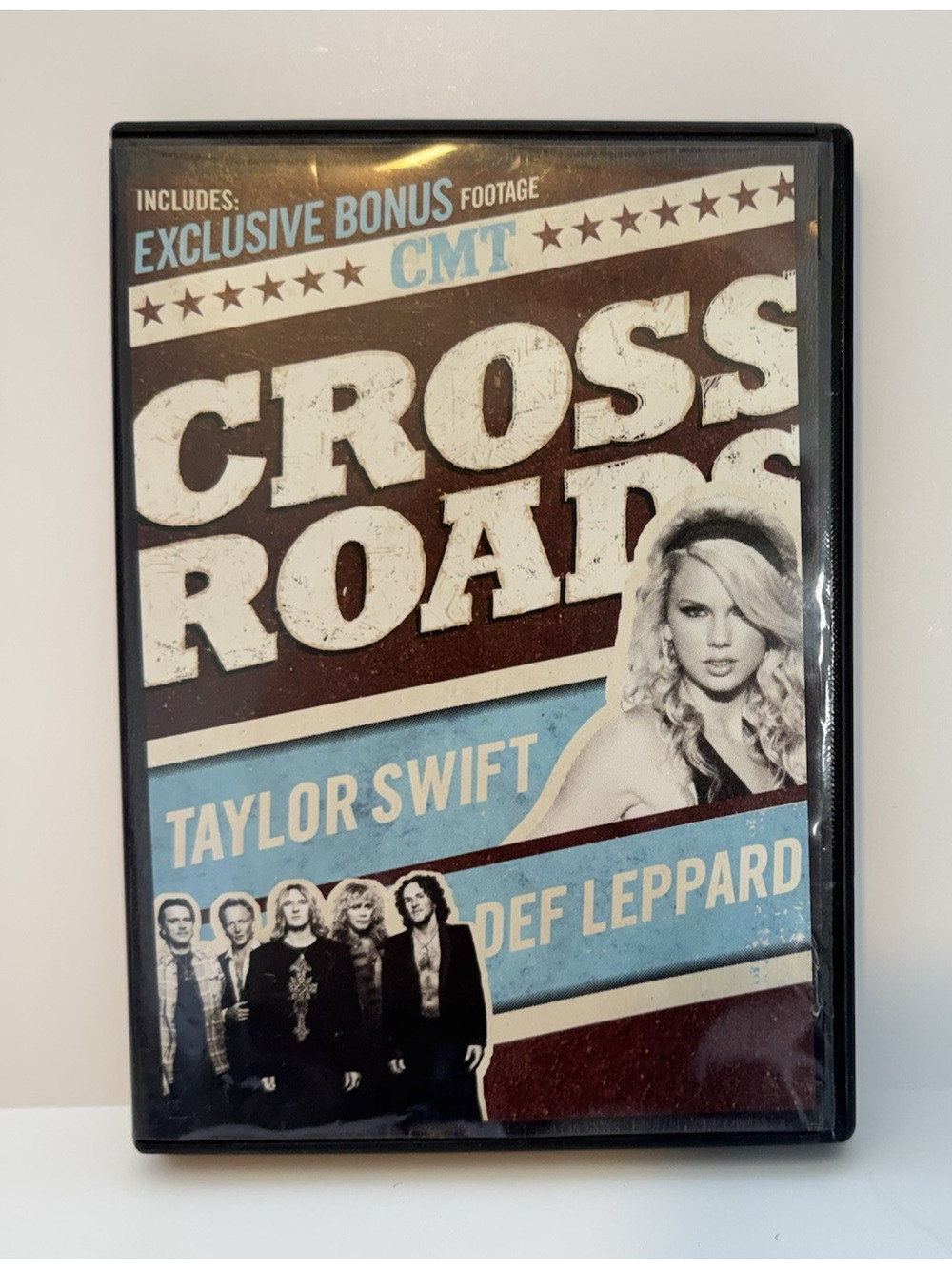 CMT Crossroads TAYLOR SWIFT & DEF LEPPARD DVD